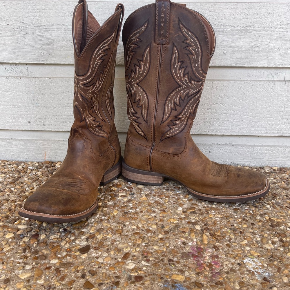 Ariat Men's Brown Leather Western Boots
